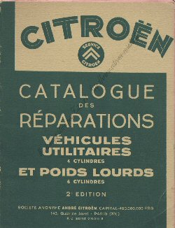 Catalogue Reparation utilitaire