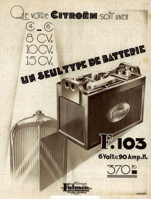 Publicit batterie fulmen