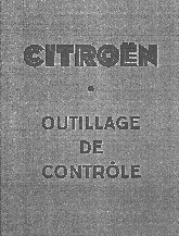 outillage de controle