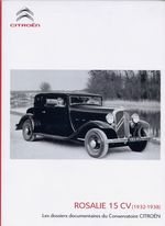 dossier conservatoire citroen rosalie 15cv